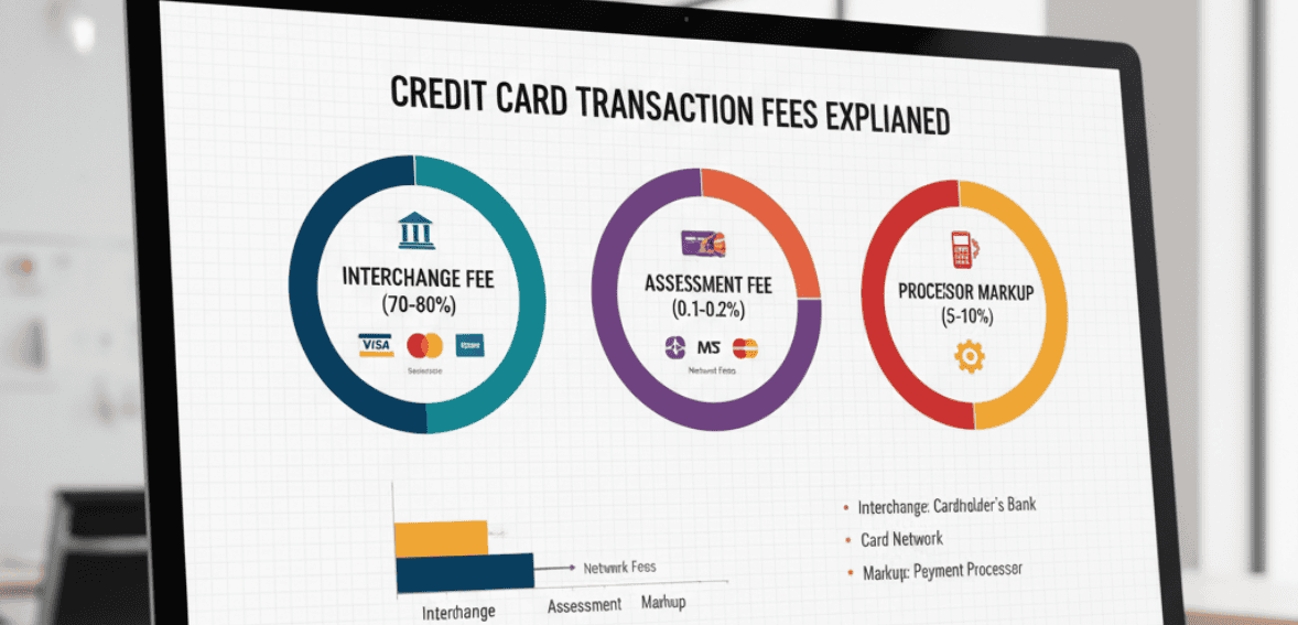 Credit card fee structure to help fitness studio owners understand how to reduce credit card processing fees fitness studio.