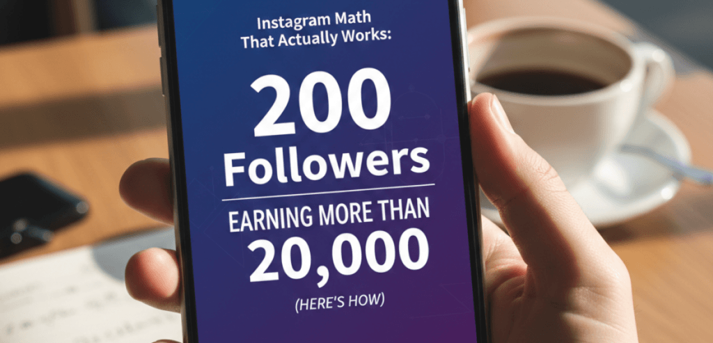 Instagram math that actually works