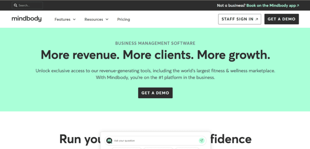 Mindbody Alternatives