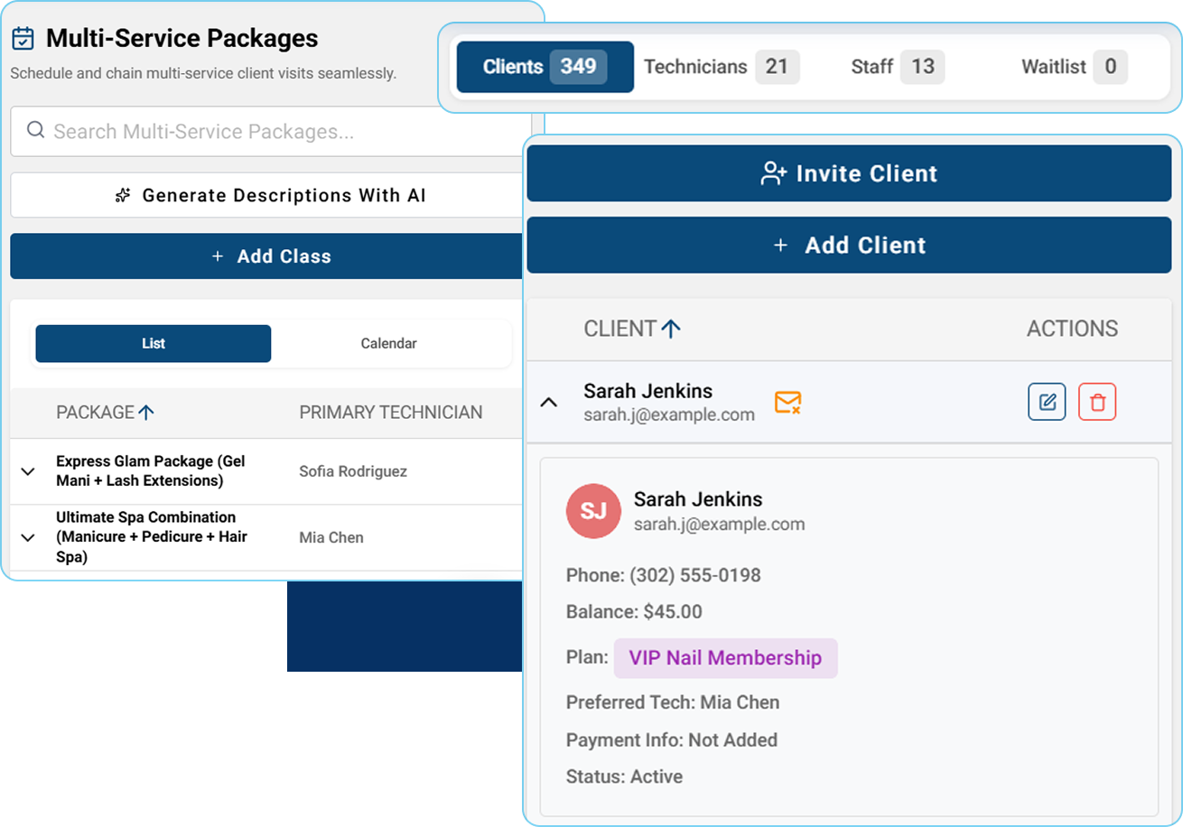 Donation sharing options preview