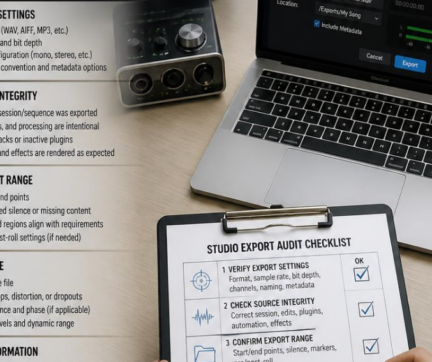 How to Audit Studio Software Exports Before You Sign
