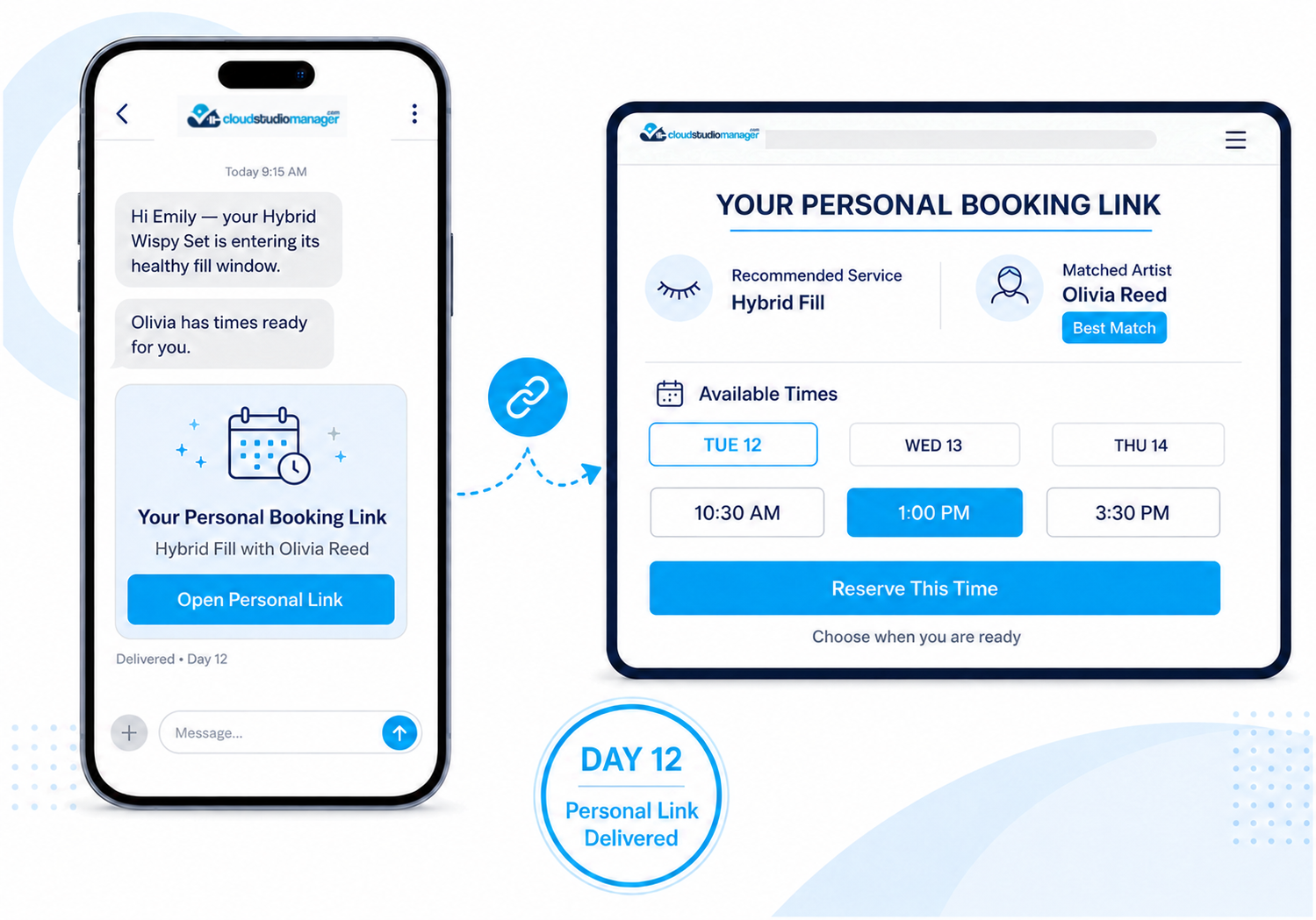 Branded donation page preview