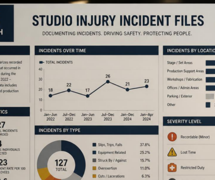 Studio Injury Incident Files That Support Insurance Follow-Up