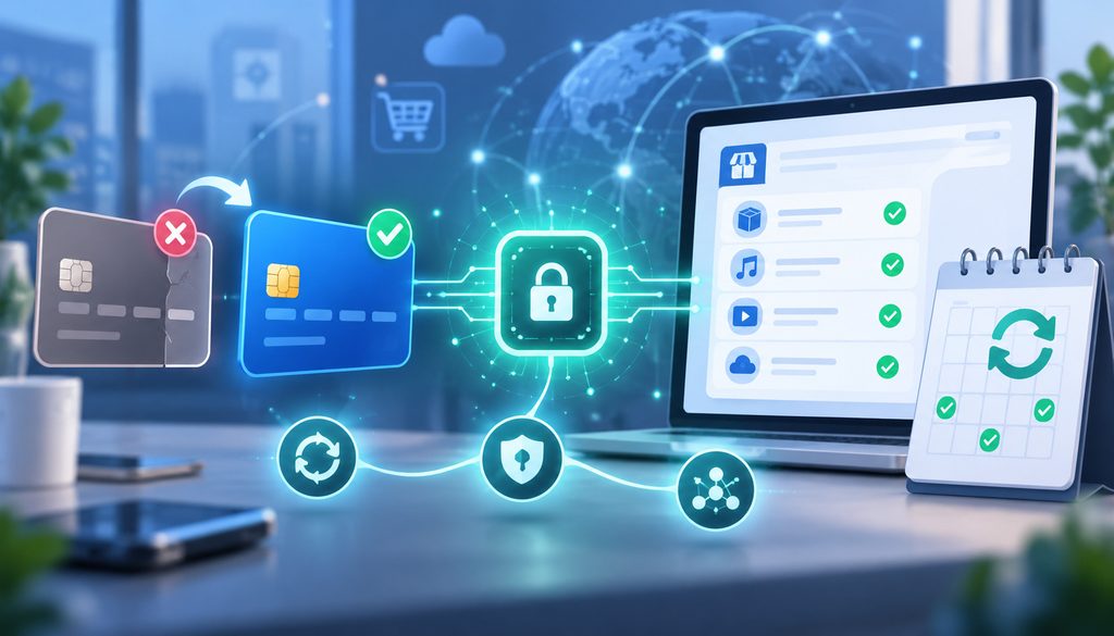 Network tokens keeping recurring payments active after card changes
